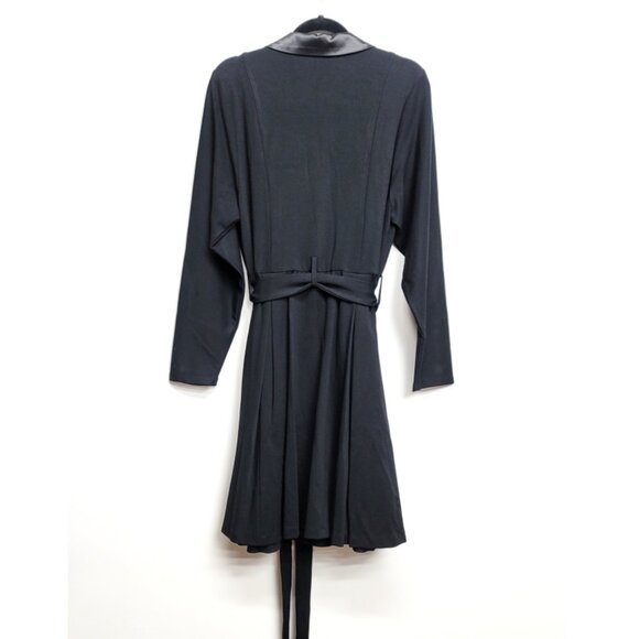 NWT Torrid Black Mini Tuxedo Dress 18 - Picture 8 of 11